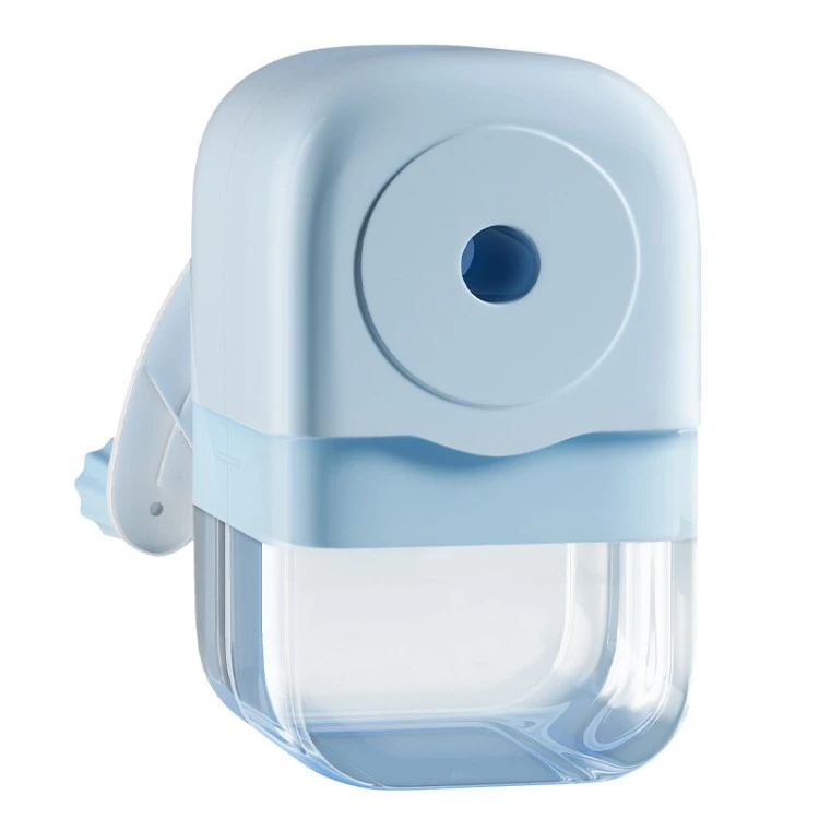 Urocza mini plastikowa temperówka ręczna z korbą